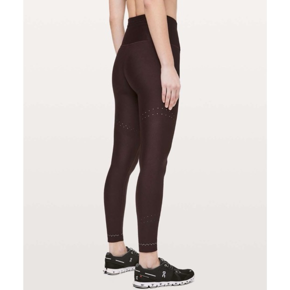 Lululemon Zoned In Tight *27" Plum Shadow Size 4 - Picture 3 of 10